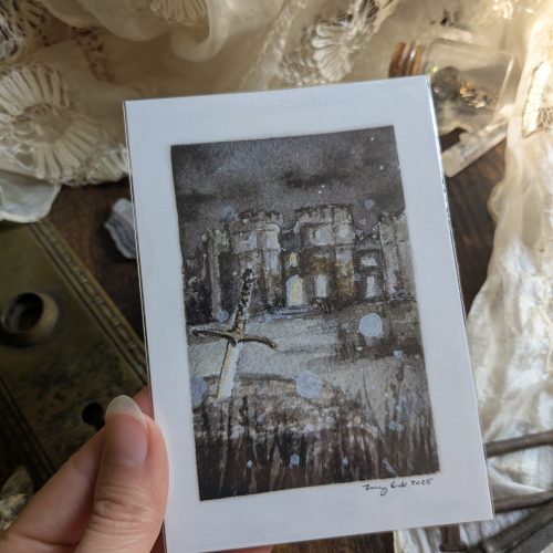 3.5x5 Scone Castle Print