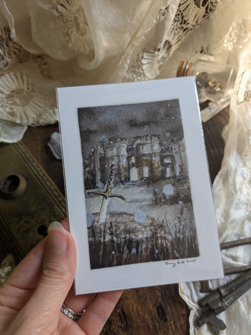 3.5x5 Scone Castle Print